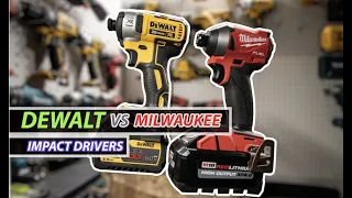 Milwaukee vs Dewalt (Impact Drivers)