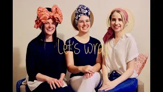 Christian Messianic Headcovering Tutorial | Let's Wrap with Guests | The Bows Edition