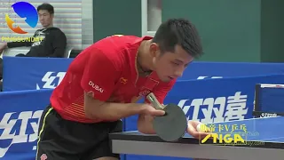 Xu Xin vs Zhang Jike (56% for Xu Xin)