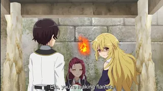 Efa you are leaking fire | Saikyou Onmyouji no isekai Tenseiki