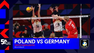 Poland vs. Germany I Match Highlights 1/8 Finals I CEV EuroVolley 2023 Women