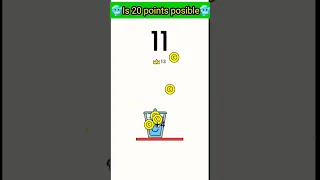 flippy glass mode 20 points challenge 🥶🥶 | is 20 points possible in happy glass game?🤔 #shorts