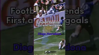 Football Legend's first and last goals - Diego Maradona