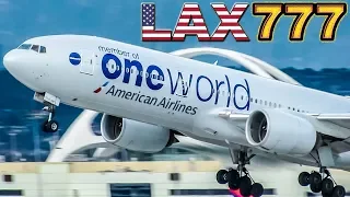 BOEING 777 at LAX!  (more than 20 airlines!)