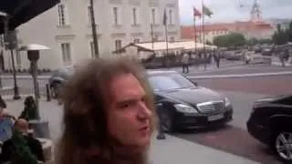 David Ellefson of Megadeth in Lithuania