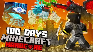 I Survived 100 Days as a REAPER in Hardcore Minecraft...