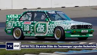 MOTOR TV22: Die ersten Bilder der Tourenwagen Legenden am Hockenheimring 2022