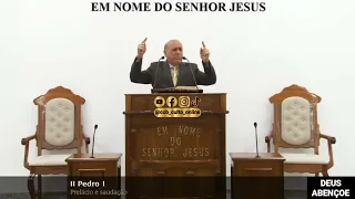 SANTO CULTO A DEUS (VÍDEO) - DOM - 26/11/2023 - 10hs - ll PEDRO - CAP. 1