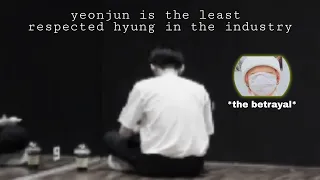 TXT YEONJUN IS THE LEAST RESPECTED HYUNG IN THE INDUSTRY PART 2