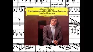 Brahms / Krystian Zimerman, 1980: Klaviersonate Nr. 1 C-dur, Op. 1