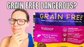 Grain free dry cat food good or bad?