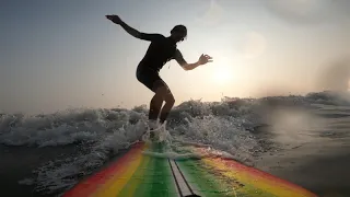 waxing helps w surfing 4k /oceanside