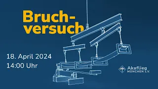 Mü 32 Flügel-Bruchversuch // Akaflieg München