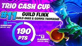11th in TRIO CASH CUP w/ Th0masHD & Anas | Flikk