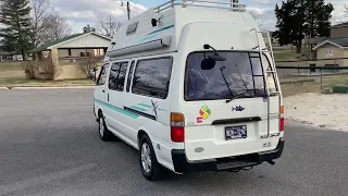 1997 Toyota HiAce Diesel Camper walkaround