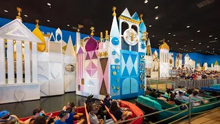 Magic Kingdom It's A Small World (Full Ride) POV Walt Disney World 4K 50th Anniversary Trip