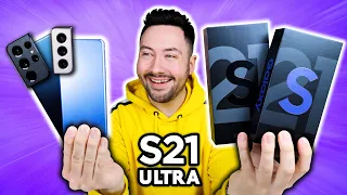 I have the Galaxy S21 and Ultra ! (UNBOXING)