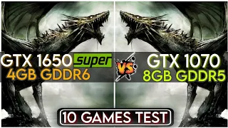 GTX 1650 Super vs GTX 1070 (8GB) | Test In 10 Games In Mid 2023 | Which Is Better ?