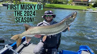 First Musky of the 2024 Season!