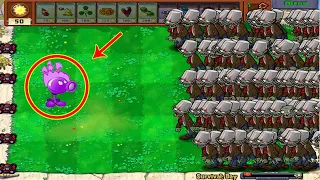 99 Gatling Pea Tall-Nut vs 999 Gargantuar - Plants vs Zombies