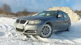 Зимний дрифт на Bmw e91