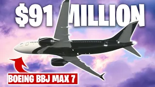 $91 Million Boeing BBJ Max 7 | Luxury Private Jet Tour