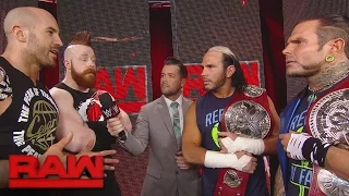 Cesaro & Sheamus welcome The Hardy Boyz to Team Red: Raw, April 17, 2017