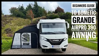 Beginners guide to Dometic Grande AirPro 390 Awning