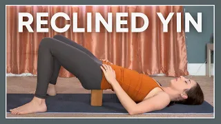 30 min RECLINED Yin Yoga - Deep Relaxation & Stretches