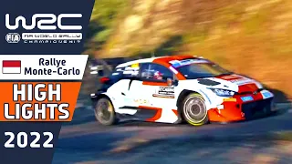 WRC Rally Shakedown Highlights : WRC Rallye Monte-Carlo 2022