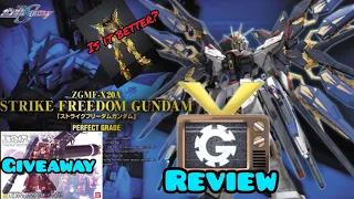 Perfect Grade 1/60 Strike Freedom Gundam Review / Bandai Model Kit / PG Gundam / Gunpla / VaughnGear