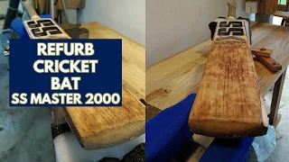 SS Master 2000 Cricket Bat Repair & Refurbishment