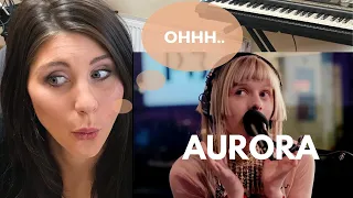 Stage Performance coach reacts to AURORA 'God Is A Woman'