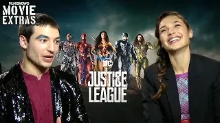 Justice League (2017) Gal Gadot & Ezra Miller talk about their experience making the movie