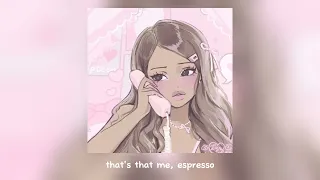 espresso sped up (clean) - sabrina carpenter