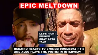 Benzino MELTS DOWN Over Eminem Doomsday Pt 2 DISS And Now Claims This?? Internet Reacts 😂