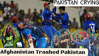 Pakistan crying after loosing to Afghanistan | Afghanistan celebrating Victory | Part 2 #afgvspak