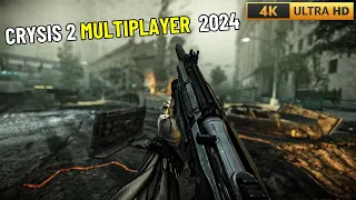 Crysis 2 Multiplayer 2024 PC | Wall Street (4K 60FPS)