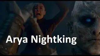 Arya tötet den Nachtkönig ganze Szene