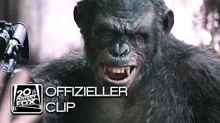 Planet der Affen - Revolution | Koba tötet | Clip Deutsch HD