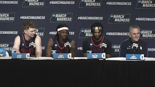 Keith Dambrot, Duquesne players after NCAA Tournament win over BYU