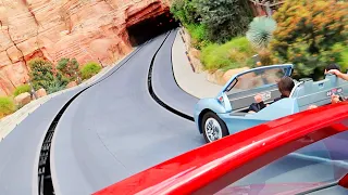 Radiator Springs Racers (Onride/POV) Video - Cars Land - Disney California Adventure Anaheim 2023