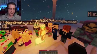 DanTDM saying his old intro for his introduction to the QSMP