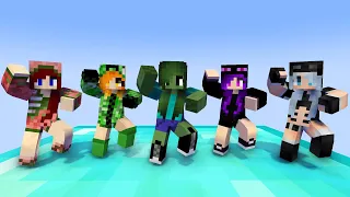 MONSTER SCHOOL : GANGNAM STYLE MONSTER GIRLS - MINECRAFT ANIMATION