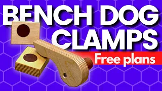 Frustrated about slipping workpieces? DIY bench dog clamps