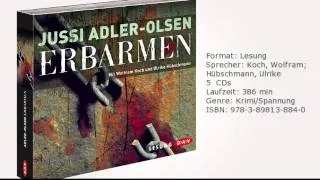 Jussi Adler Olsen: Erbarmen, gelesen von Wolfram Koch, Ulrike Hübschmann