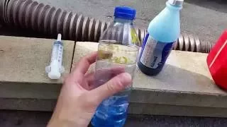 Mix 50:1 Gas With a 500ml Water Bottle