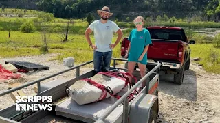 A teen found a 34-million-year-old whale skull in her backyard