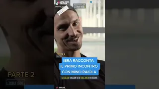 #tiktok @zona_goal #ibrahimovic racconta incontro con mino #raiola