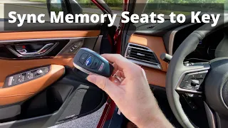 How to Program Seat Memory with Key Fob on Subaru